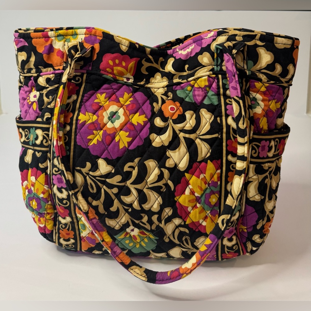 Vera Bradley Suzani Medium Tote w/ Small Makeup Bag, 2 piece bundle, NWOT - Picture 3 of 15